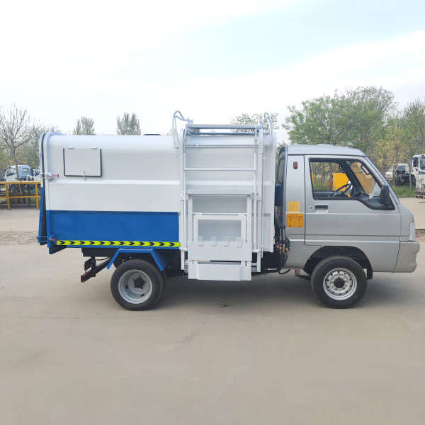 电动挂桶自卸垃圾车